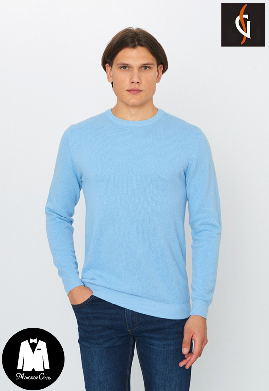 Джемпер светло-голубой