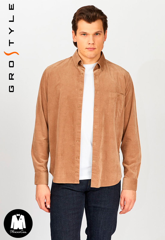 Сорочка Grostyle мужская микровильвет 